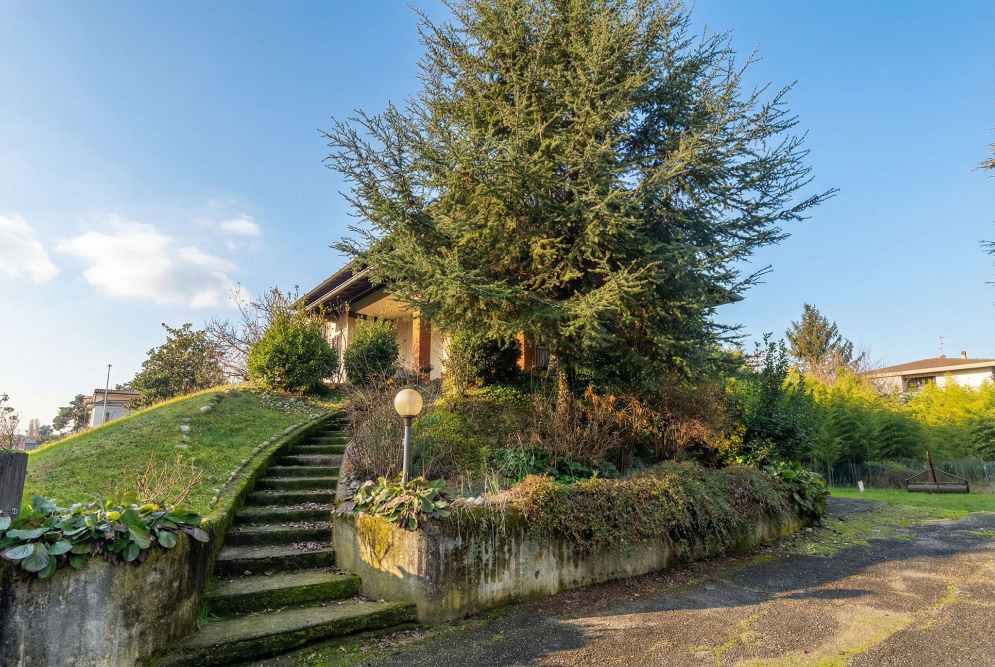 La stessa villa, simulazione con l'AI